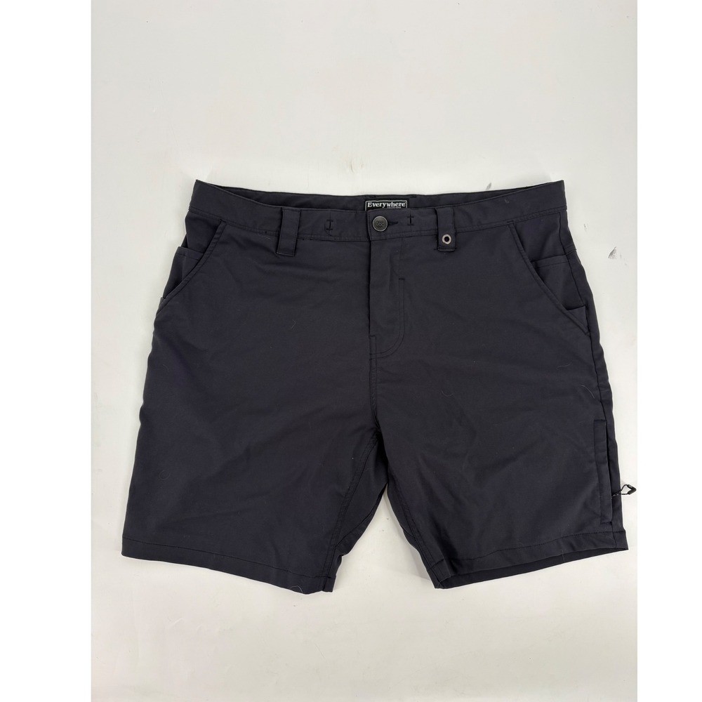 686 Everywhere Collection Technical Shorts Mens 34 Dark Navy Blue Hiking Travel
